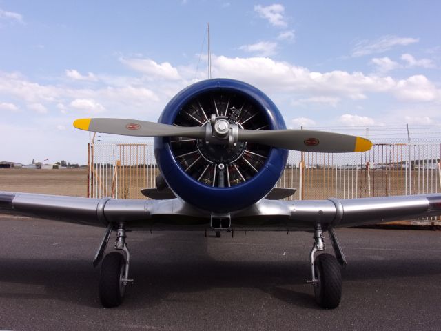 North American T-6 Texan (F-AZTL) - Date Photo 19/09/2020. Journées du patrimoine 2020