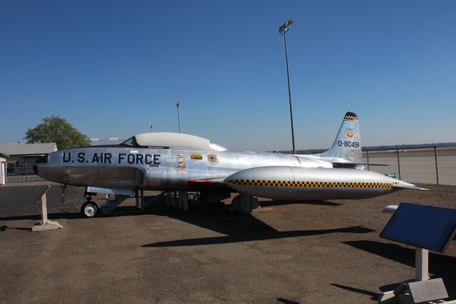 Lockheed T-33 Shooting Star (58-0491) - At Chico Air Museum