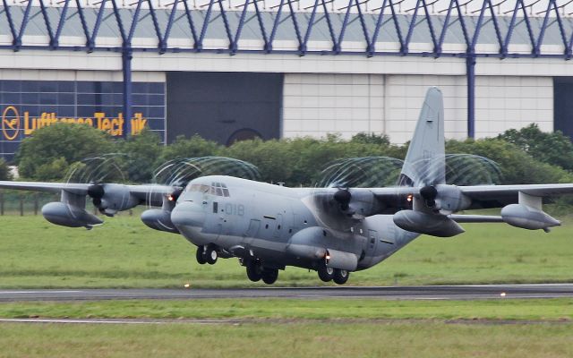 Lockheed C-130 Hercules (16-9018) - ranger71 usm kc-130j 169018 dep shannon 16/6/17.