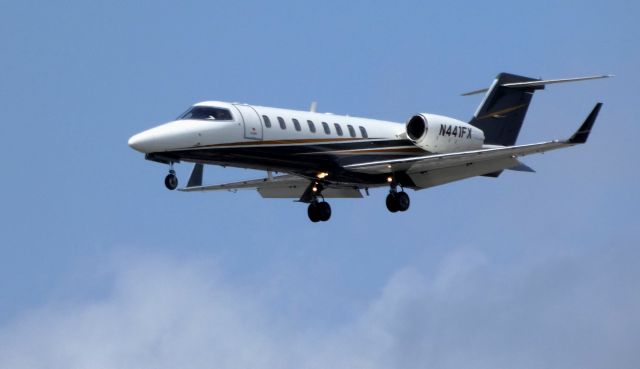 Learjet 45 (N441FX) - On final is this 2008 Learjet 45 in the Spring of 2019.