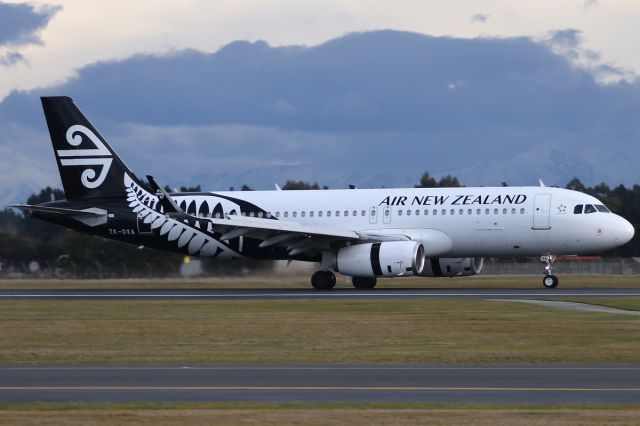 Airbus A320 (ZK-OXA) - on 12 July 2019