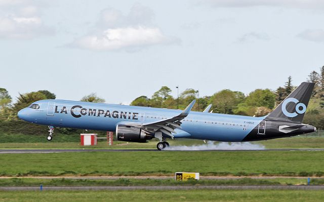 F-HBUZ — - la compagnie a321-251nx f-hbuz landing at shannon 20/5/19.