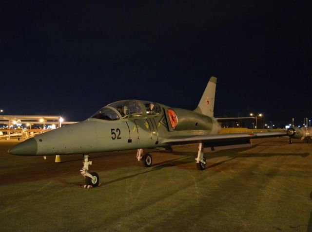 Aero L-39 Albatros — - Trying my hand at a night shot:)