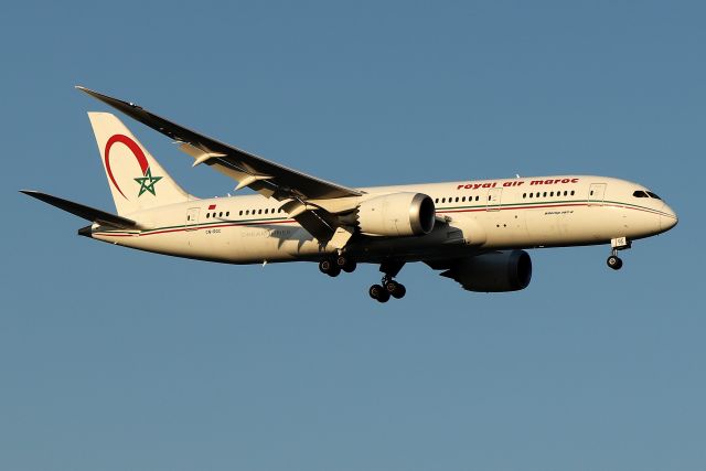 Boeing 787-8 (CN-RGC) - 'Royalair Maroc 210' arriving from Casablanca, Morocco