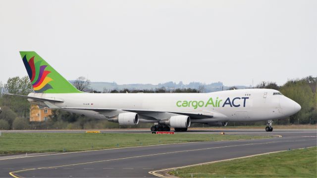 Boeing 747-400 (TC-ACM) - air act cargo b747-428f tc-acm arriving in shannon from istanbul 9/4/20.