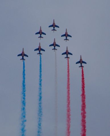 — — - Patrouille de France at Volkel, September 2011.