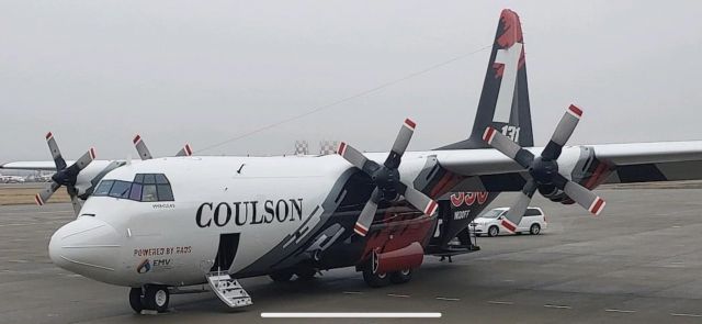 Lockheed C-130 Hercules (N130FF) - Getting aircraft ready to head to Australia 