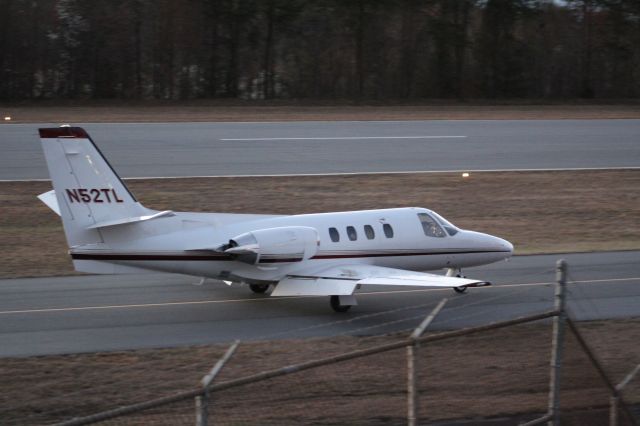 Cessna Citation 1SP (N52TL) - Taxiing to Park