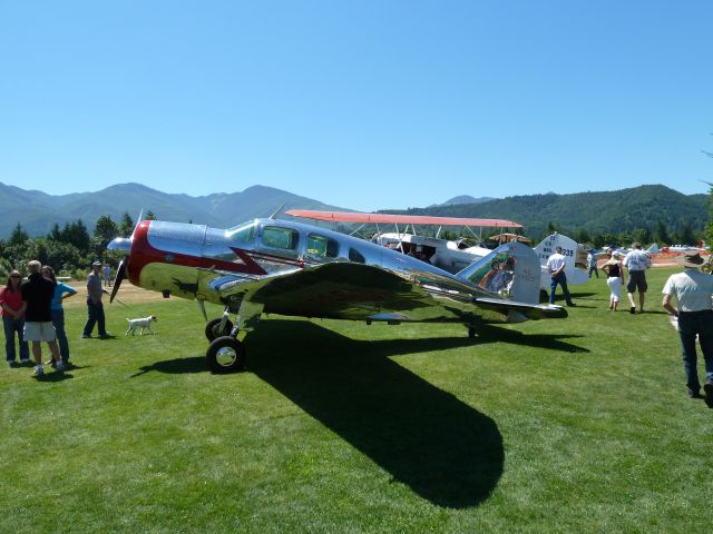 NAC17601 — - Spartan 7W Executive. North Cascades Fly-In 2010 Mears Field Concrete WA. 7/24/10