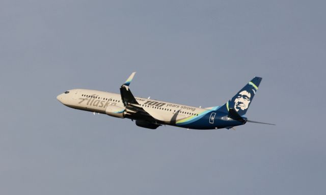 Boeing 737-900 (N248AK) - Alaskas newest special scheme celebrating Boeings 100th Anniversary