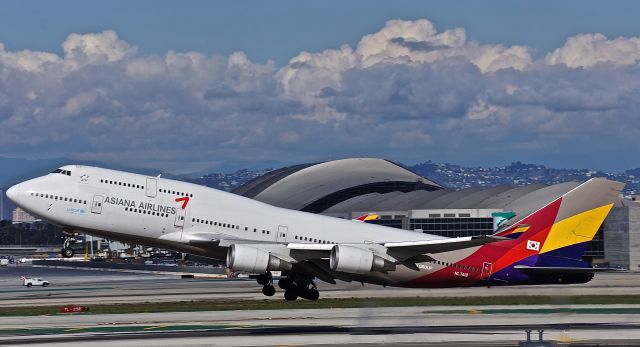 Boeing 747-400 (HL7418)