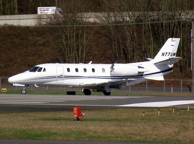Cessna Citation Excel/XLS (N77UW)
