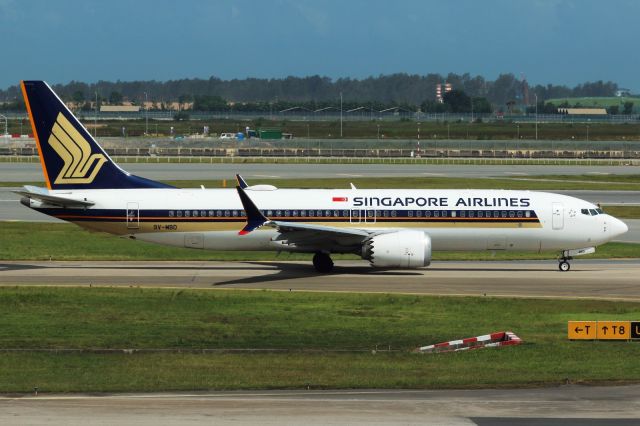 Boeing 737 MAX 8 (9V-MBD)
