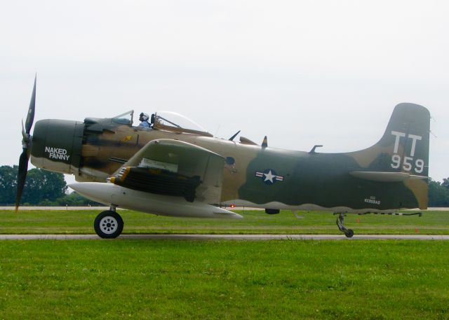 Douglas AD Skyraider (N959AD) - At AirVenture.