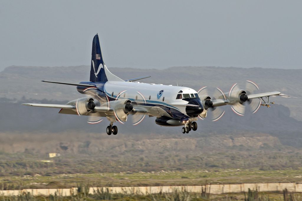 Lockheed P-3 Orion (N42RF) - Arriving for Hurricane Awareness Tour 2019 at Hato Int'l. Thank You For Your Service!!!