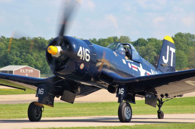 VOUGHT-SIKORSKY V-166 Corsair (N713JT) - A beauty at Oshkosh 2019 !!