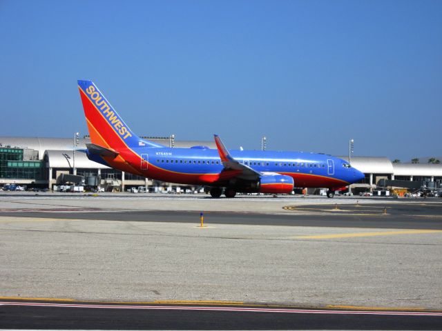 Boeing 737-700 (N764SW) - Line up and wait on RWY 19R