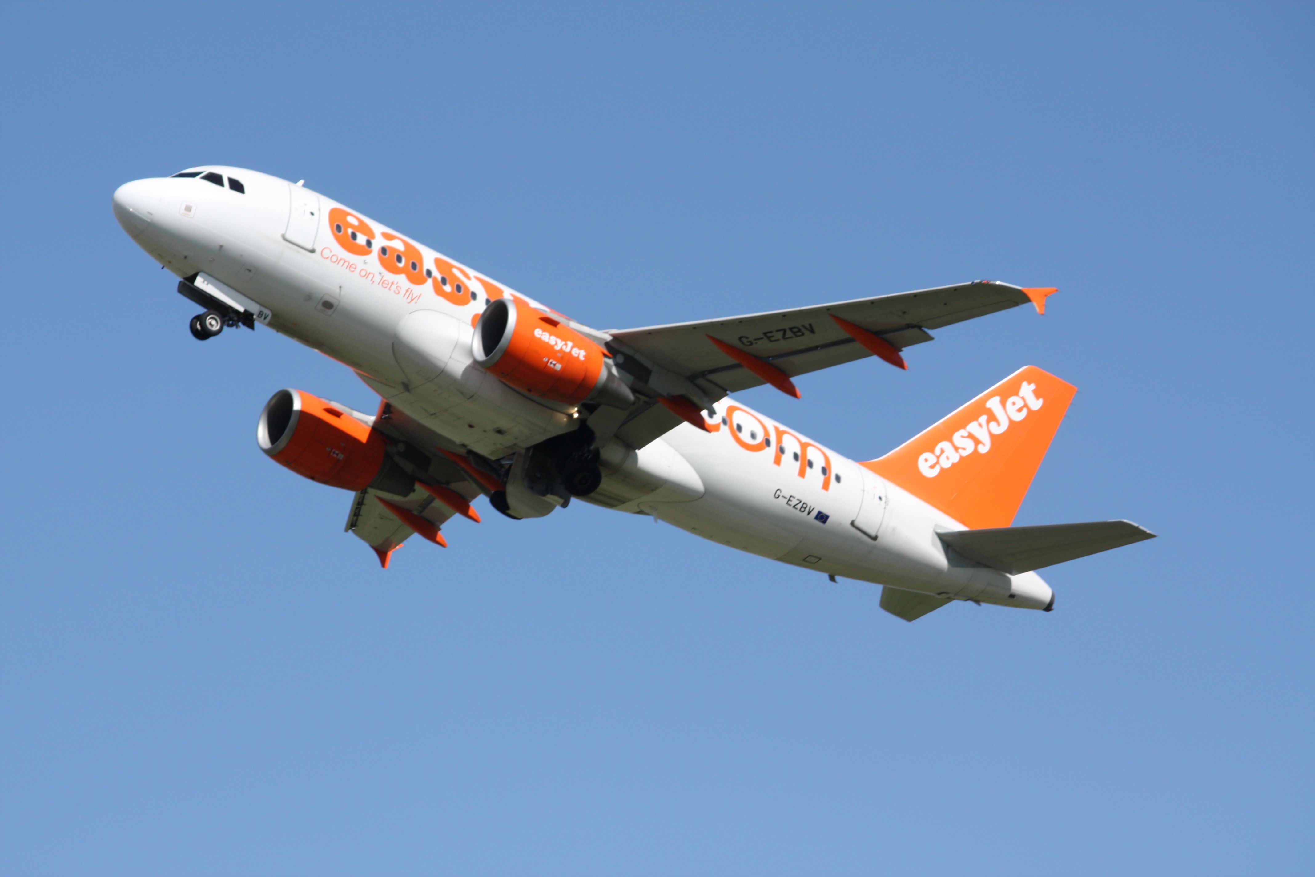 G-EZBV — - Easy Jets G-EZBV departs Inverness Airport