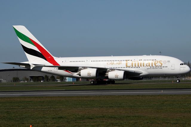 Airbus A380-800 (A6-EDM) - on 15 September 2018