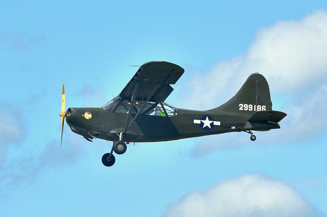 STINSON V-76 Sentinel (N121MC) - Stinson L-5A "Sentinel" (OY-1) during CAF Swiss Wing Warbird Fly-Inn 2017 (08-05-2017)