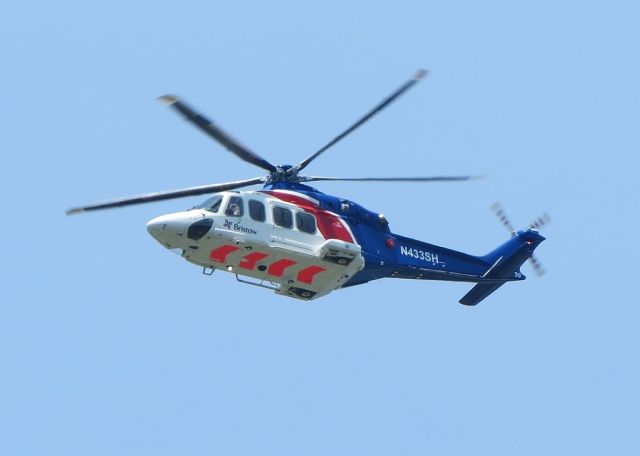 Robinson R-44 (N433SH) - AW139 Agusta Westland