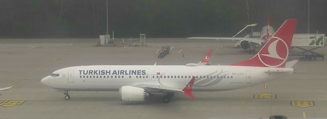 Boeing 737 MAX 8 (TC-LCT) - TCLCT14102021ZRH.