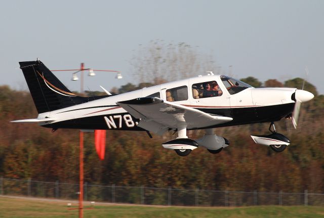 Piper Cherokee (N78JM) - Photo taken on 11/14/2020.