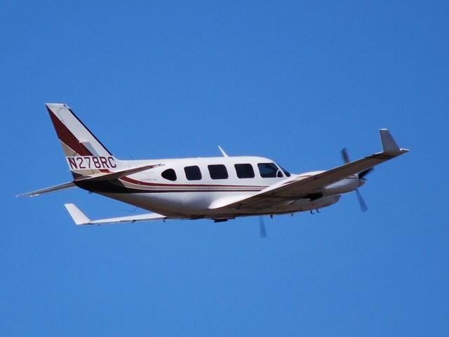 Piper Navajo (N278RC) - SANBORN MAP COMPANY INC departing from runway 02 at KJQF - 2/3/09