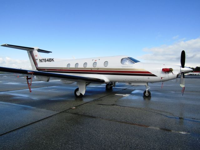 Pilatus PC-12 (N784BK) - On nthe ramp