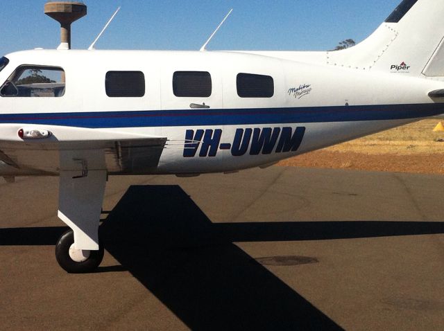 Piper Malibu Mirage (VH-UWM) - New callsign.