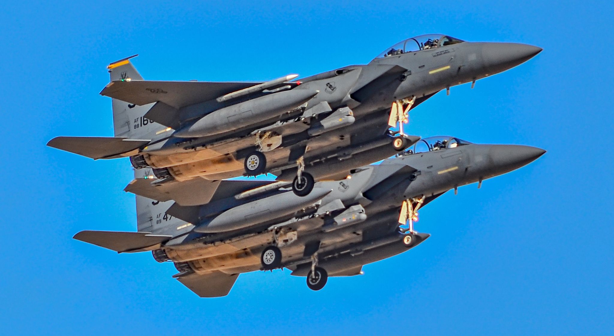 McDonnell Douglas F-15 Eagle (88-1688) - 88-1688 89-0471 - Las Vegas - Nellis AFB (LSV / KLSV)br /USA - Nevada, April 19, 2017br /Photo: TDelCoro