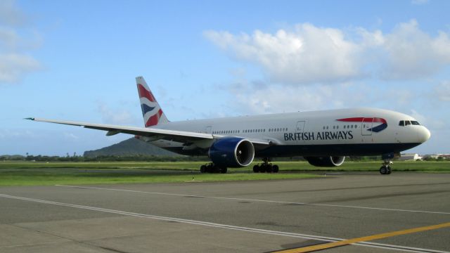 Boeing 777-200 (G-VIIW)