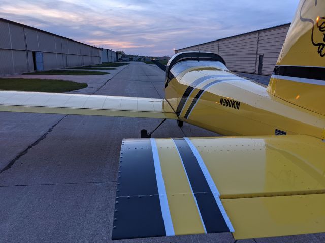 Vans RV-12 (N980KM) - RV-12 at sunset