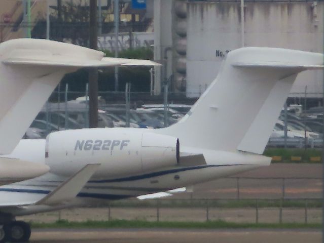 GULFSTREAM AEROSPACE G-7 Gulfstream G600 (N622PF) - Photo taken on Apr 12, 2023.