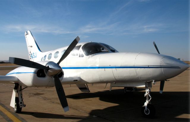 Cessna 421 (ZS-KSJ) - Great aircraft!