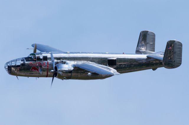 North American TB-25 Mitchell (N6123C) - Flying Bulls B-25 Mitchell N6123C, Great Race VI. 2018. Budapest