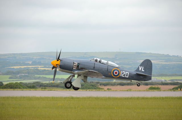 G-RNHF — - Hawker Sea Fury