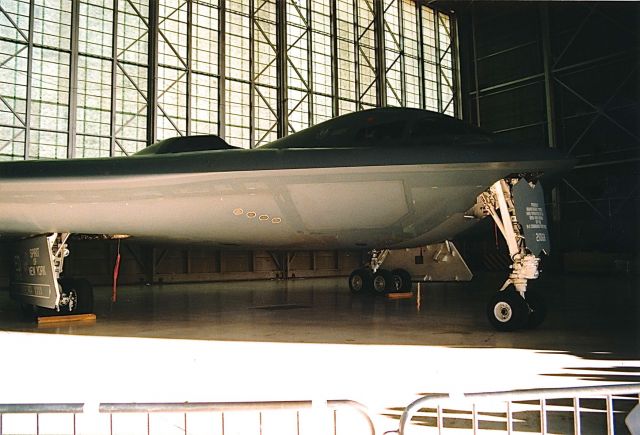 Northrop Spirit (82-1068) - B-2 82-1068 on display at an Edwards AFB Open House and Air Show 10-18-1997