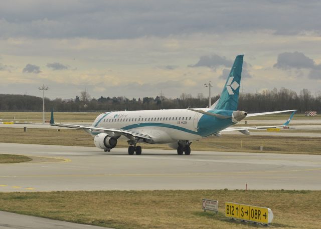 Embraer ERJ-190 (I-ADJN) - Air Dolomiti Embraer ERJ-195LR I-ADJN in Munich 