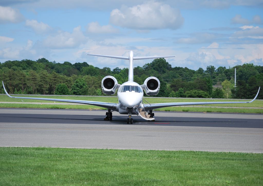 Cessna Citation X (N84PJ) - HAMPTON AIRWAYS INC (Papa Johns Pizza) at KJQF - 5/27/12