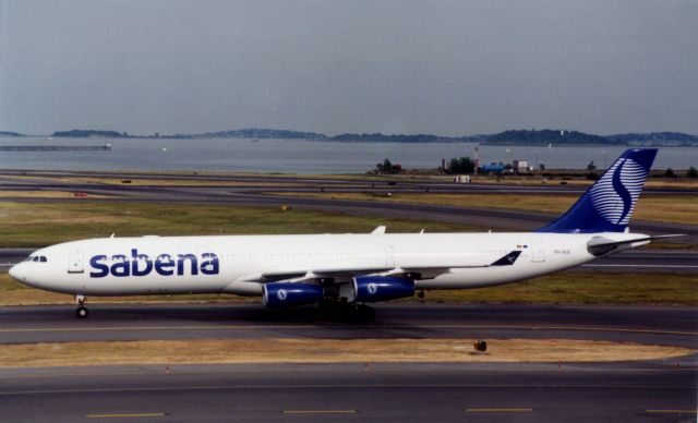 Airbus A340-300 (OO-SCZ) - SABENA A340 from June 1999