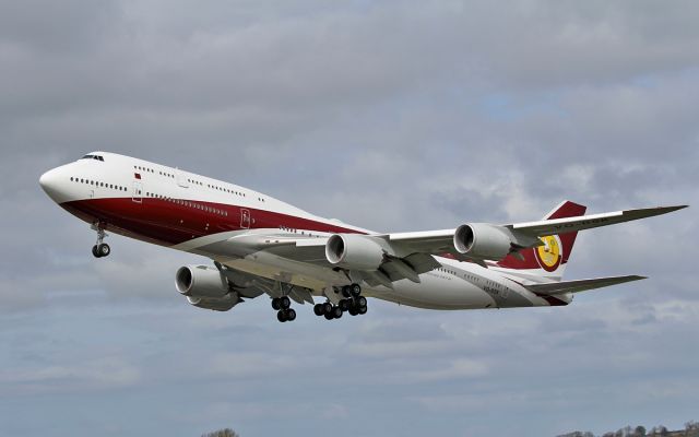 BOEING 747-8 (VQ-BSK) - b747-8zv bbj vq-bsk training at shannon 5/5/16.