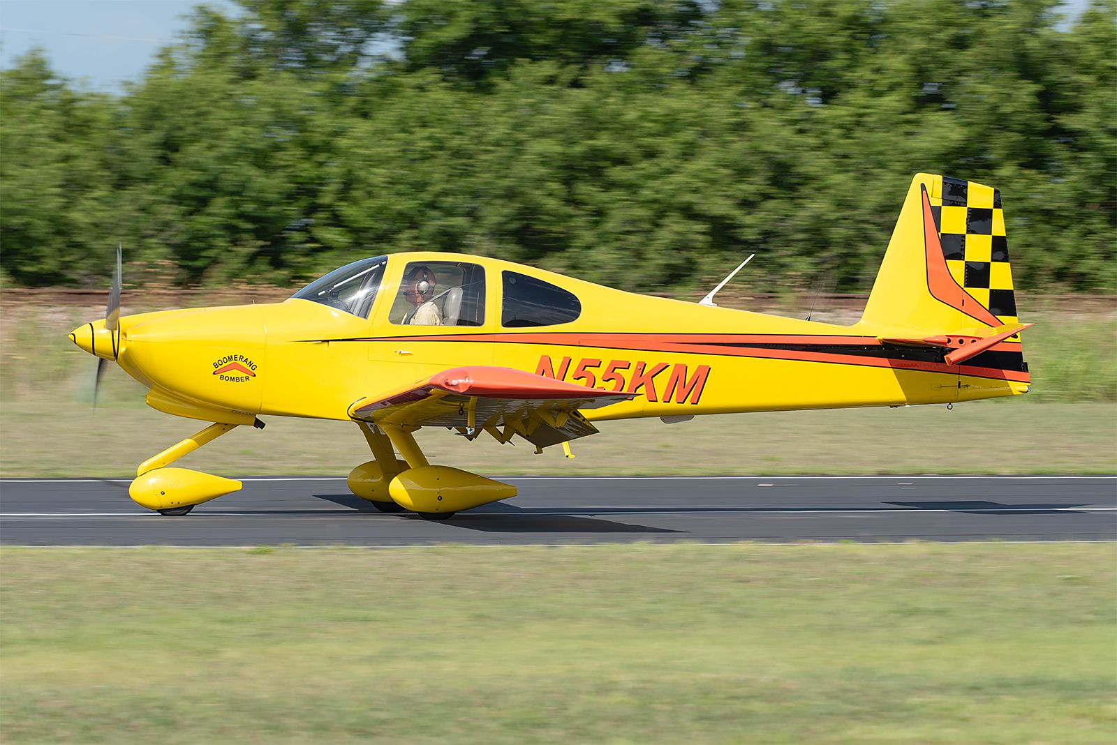 Vans RV-10 (N55KM) - Boomerang Bomber