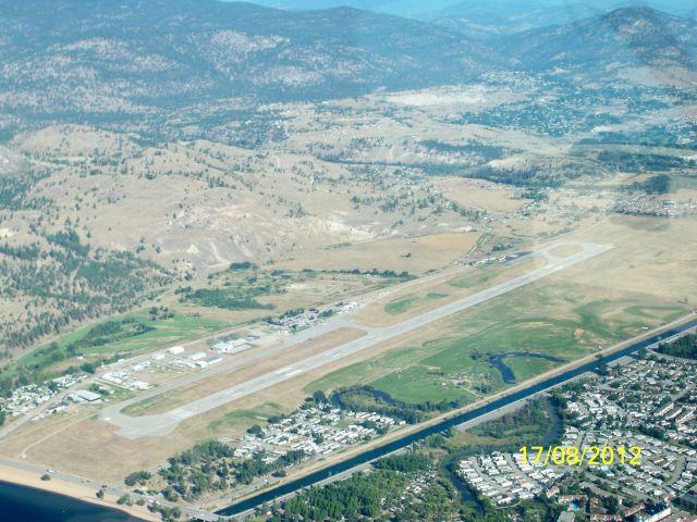 — — - CYYF PENTICTON REGIONAL AIRPORT, BRITISH COLUMBIA, CANADA - OKANAGAN VALLEY