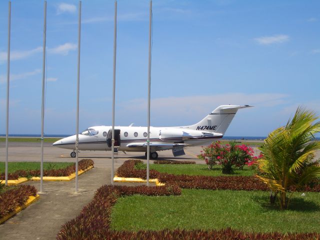 Beechcraft Beechjet (N474ME) - ISLA DE ROATAN HONDURAS