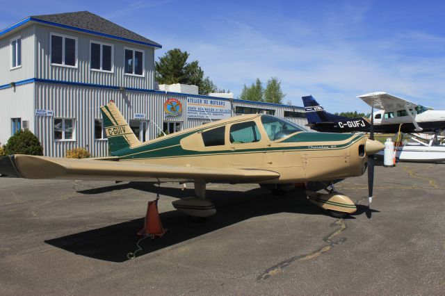 Piper Cherokee (C-GUIV) - C-GUIV Cherooke 140 RVA-Aéroport du lac à la Tortue QC. CSL3 08-06-2019.