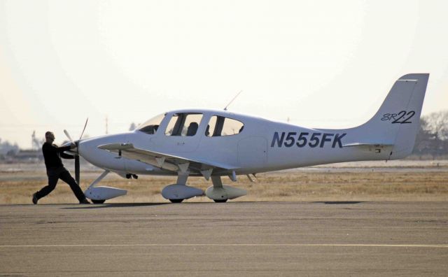 Cirrus SR-22 (N555FK) - Hey Frank, do you need any help?