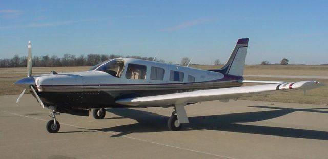 Piper Saratoga/Lance (N4303P) - Parked on ramp in front of DCFS on 1/9/09...