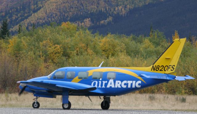 Piper Navajo (N820FS) - Air Arctic at Coldfoot