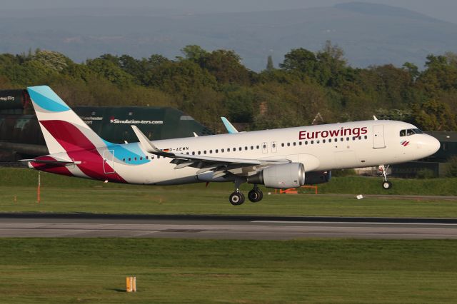 Airbus A320 (D-AEWN) - EWG9344 arriving from Dusseldorf